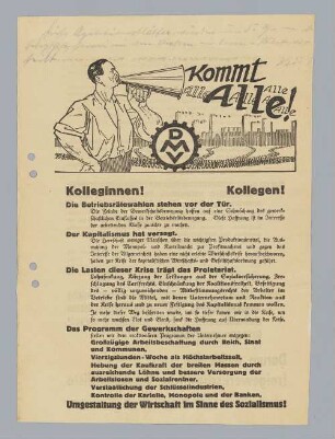 "Kommt ALLE!"