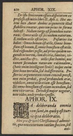 Aphor. IX.