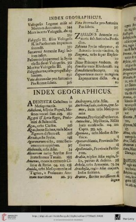 Index geographicus
