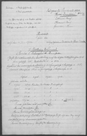Donnstetten: Pfarrbericht 1924