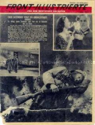 Illustrierte sowjetische Kriegszeitung für Soldaten der Wehrmacht und Kriegsgefangene u.a. zur Schlacht um Stalingrad