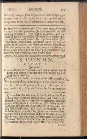 IX. Conon