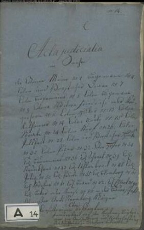 Asemissen, Meier/Kolone zu, gegen Konsistorium - Schulhaus Linderhofe
