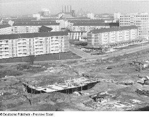 Blick über die Reitbahnstraße