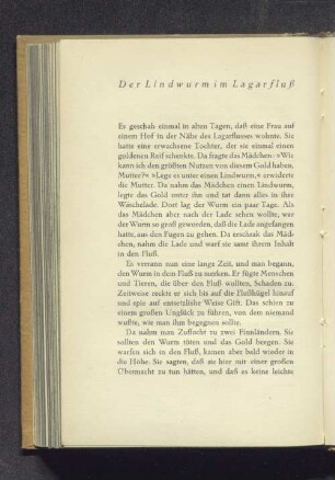 Der Lindwurm im Lagarfluß