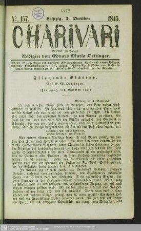 4.1845=157: Charivari