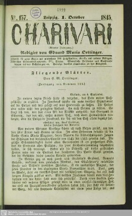 4.1845=157: Charivari