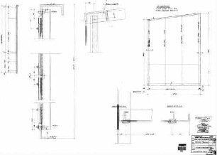 Maubach: Empf.-Gebäude Bst-Überdachung STA,Dach,Details