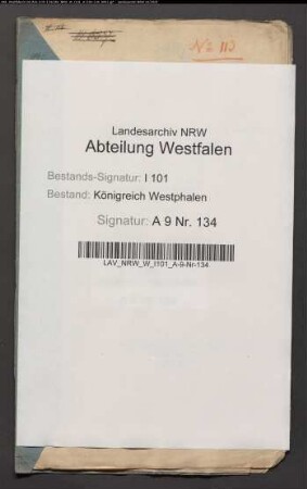 Verpachtung der domkapitularischen Koppeljagd bei Oberntudorf