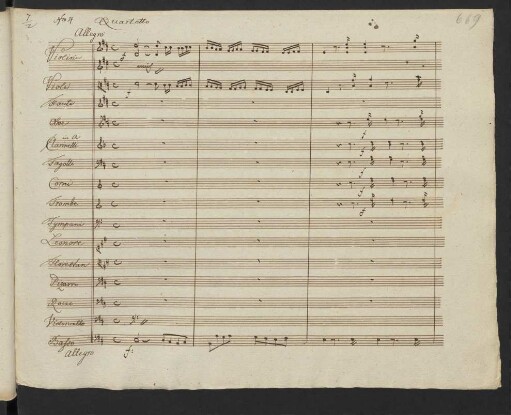 [Dritter Auftritt] Nro. [14.] Quartetto Leonore, Florestan, Pizarro, Rocco: Er sterbe! Doch er soll erst wissen