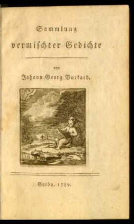 Sammlung vermischter Gedichte