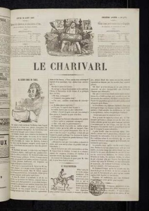 M. Guizot hors de table; Le Fléau-Pritchard
