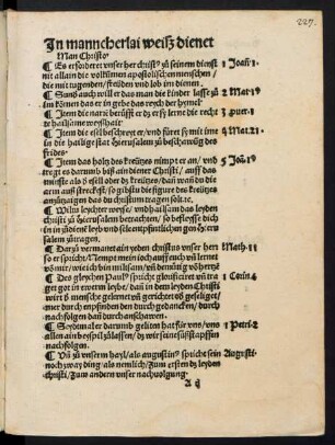 In mancherlai weiß dienet Man Christo