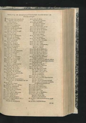 Errata In Enuncleatiionibus Candidus Lector ita corriget.