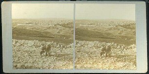 Jerusalem from Mount Scopus. [Jerusalem, Blick vom Ölberg auf die Stadt]