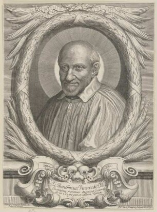 Bildnis des Vincent de Paul