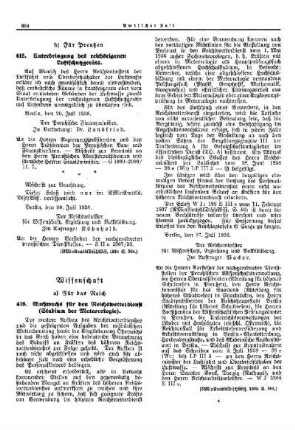 Nachwuchs für den Reichswetterdienst (Studium der Meteorologie) : [Wissenschaft] ; [Für das Reich] ; [Amtliche Erlasse] ; [Amtlicher Teil]
