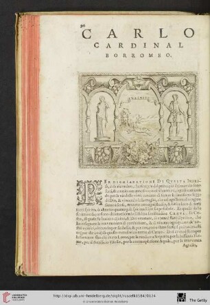 Carlo Cardinal Borromeo