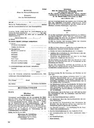 Mitteilungen : 22/75 vom 23. Oktober 1975 ; [Mitteilungen]