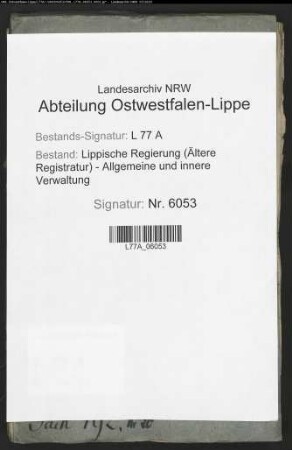Apotheke zu Oerlinghausen, Bd. 1