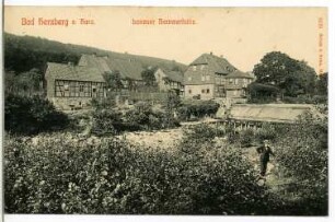 Bad Herzberg. Lonauer Hammerhütte