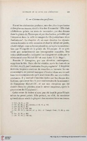 Cérémonies profanes