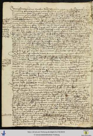 (8v) Datierung („ex Basilea die Veneris ante Iudica anno domini 1496“).