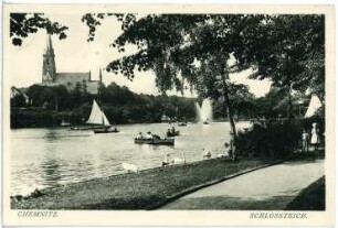 Chemnitz. Schlossteich