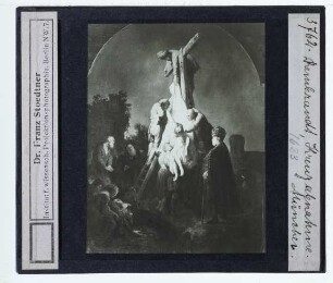 Rembrandt, Kreuzabnahme (München AP 395),Rembrandt, Passionszyklus (München AP)