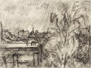 Blick aus dem Fenster