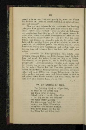 99. Der Frühling als König.