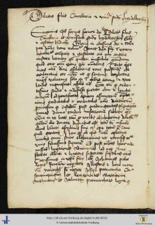 [3v - 4v] Eugenius IV papa: Epistola ad universitatem Heidelbergensem.