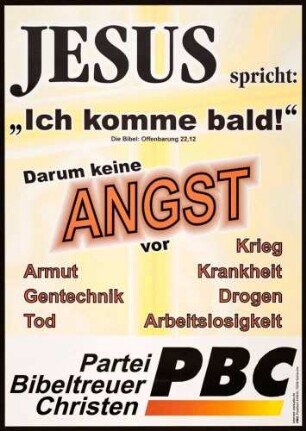 PBC, Bundestagswahl 2005