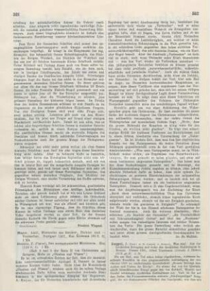 502-503 [Rezension] Burggraf, Julius, Was nun?