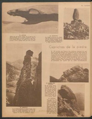 Caprichos de la piedra
