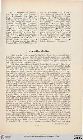 Literarische Ratgeber des Kunstwarts für 1902, [5]: Naturwissenschaften