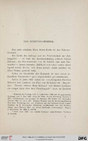 Das Schreyer-Grabmal