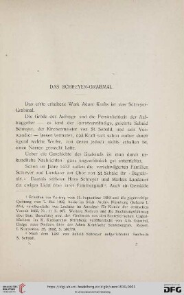 Das Schreyer-Grabmal