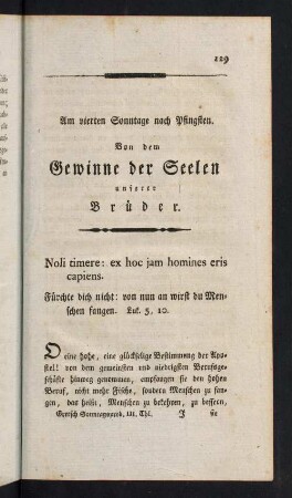 129-157, Am vierten Sonntage nach Pfingsten.