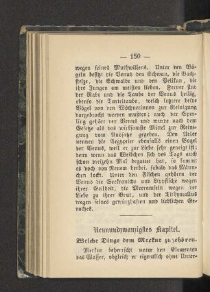 Neunundzwanzigstes Kapitel.