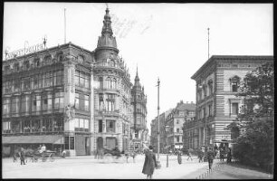 Leipzig. Eingang zur Petersstraße