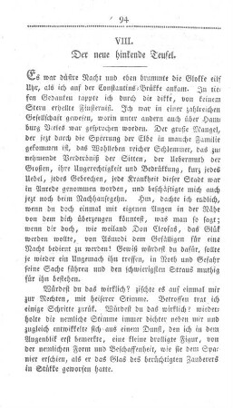 Der neue hinkende Teufel.