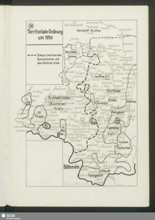 Territoriale Ordnung um 1750