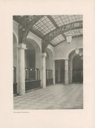 Nationalbank, Kassenraum