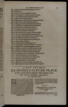 Caput I. - Caput XVII.
