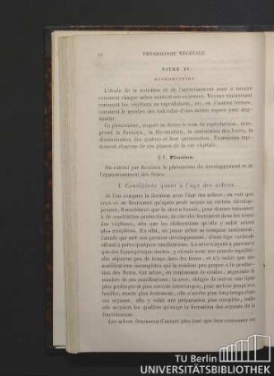 Titre IV. Reproduction.