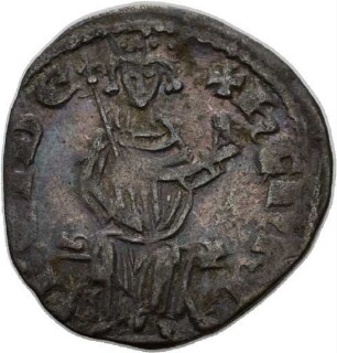 (halber?) Grosso des Königs Heinrich II. von Zypern, 1285-1324