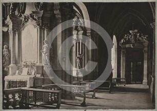 Chorumgang im Dom Breslau