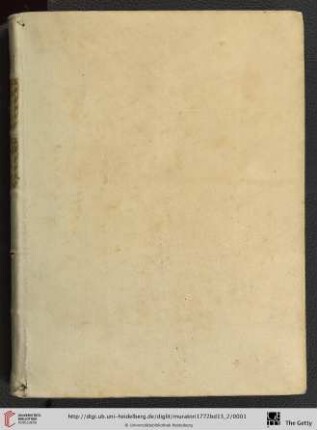T.13,Pt.2: Opere del proposto Lodovico Antonio Muratori già bibliotecario del Serenissimo Signore Duca di Modena