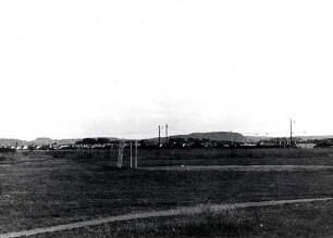 Privatgebäude, Straßen und Plätze in Karlsruhe. Waldstadt